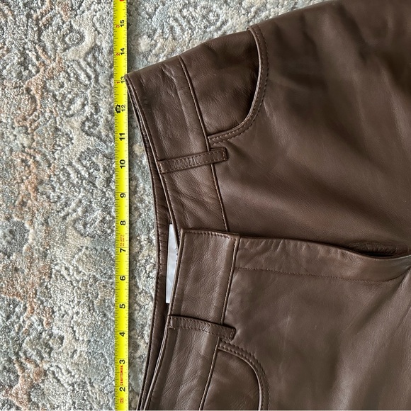 Young Poets Society 100% Lamb Leather Size M - Picture 3 of 8